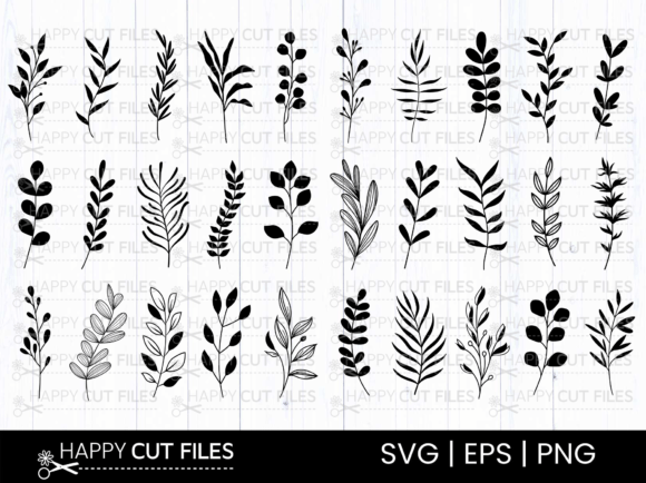 Hand Drawn Leaves Svg Bundle: A Strategic Asset for Creative and Commercial Projects