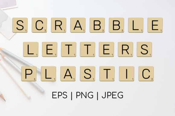 Scrabble Letters Plastic Tiles Clipart: A Versatile Tool for Creative Projects