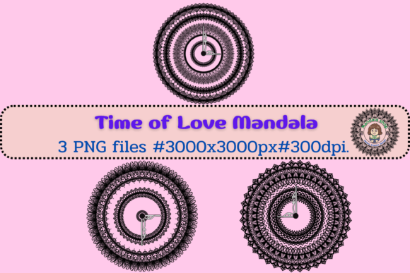 Time of Love Mandalas: A Creative Tool for Designers and Artists